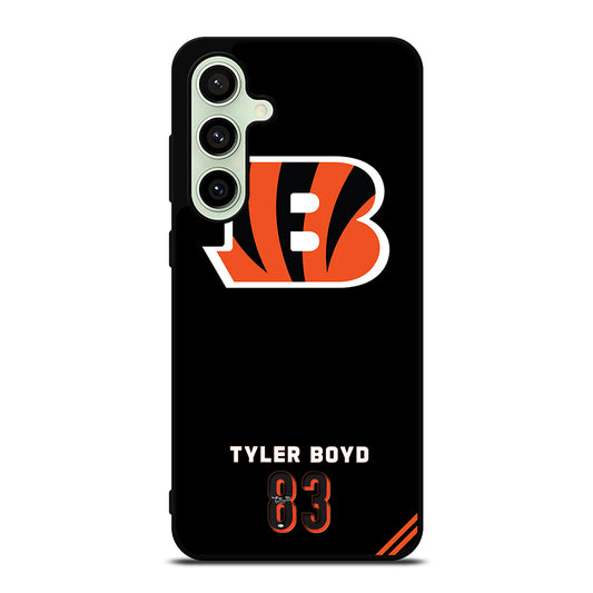 CINCINNATI BENGALS 83 TYLER BOYD Samsung Galaxy S24 FE Case Cover