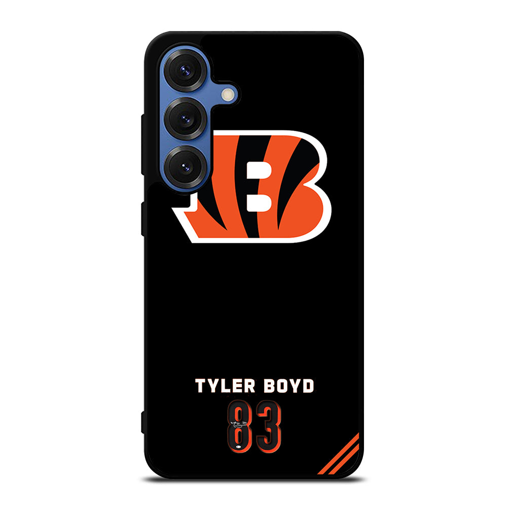 CINCINNATI BENGALS 83 TYLER BOYD Samsung Galaxy S25 Case Cover