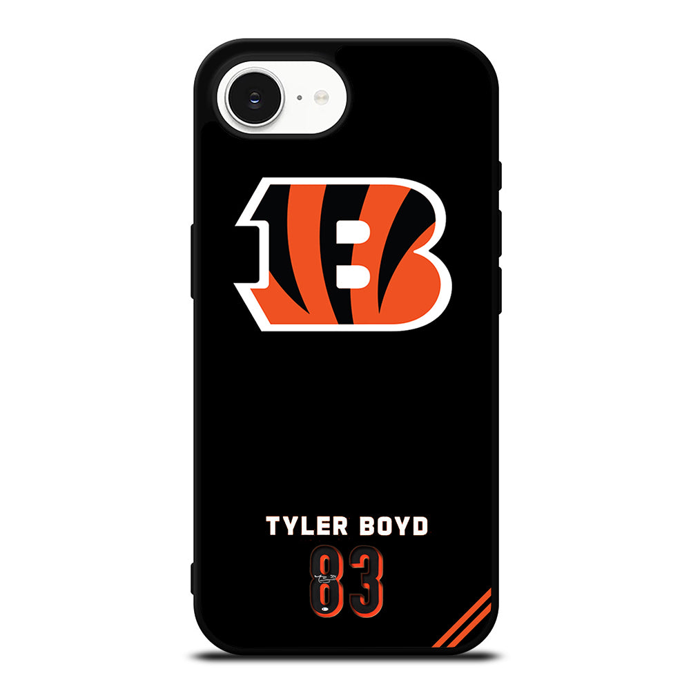 CINCINNATI BENGALS 83 TYLER BOYD iPhone 16e Case Cover