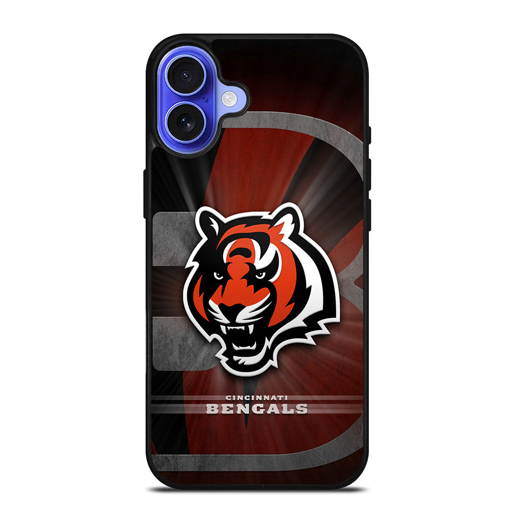 CINCINNATI BENGALS NFL LOGO iPhone 16 Case Cover