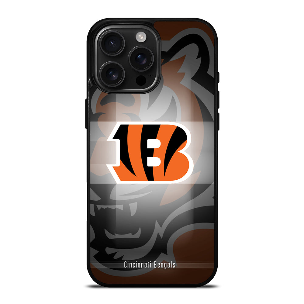 CINCINNATI BENGALS NFL LOGO 2 iPhone 16 Pro Max Case Cover