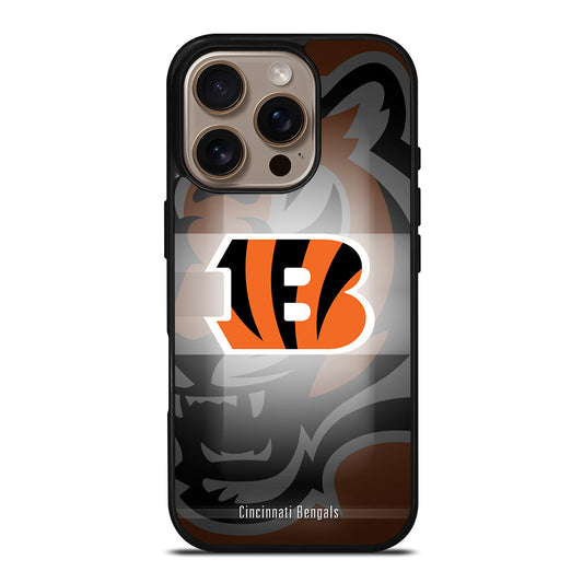 CINCINNATI BENGALS NFL LOGO 2 iPhone 16 Pro Case Cover