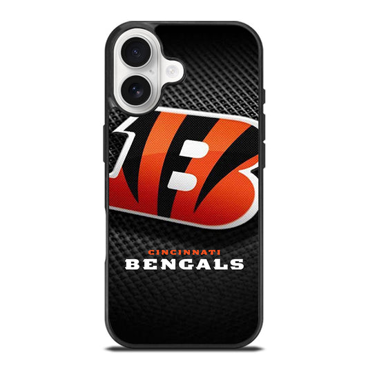 CINCINNATI BENGALS NFL LOGO 3 iPhone 17 Case Cover