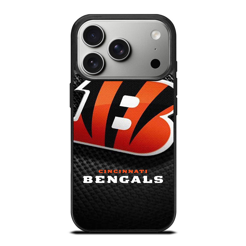 CINCINNATI BENGALS NFL LOGO 3 iPhone 17 Pro Case Cover