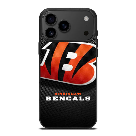 CINCINNATI BENGALS NFL LOGO 3 iPhone 17 Pro Max Case Cover
