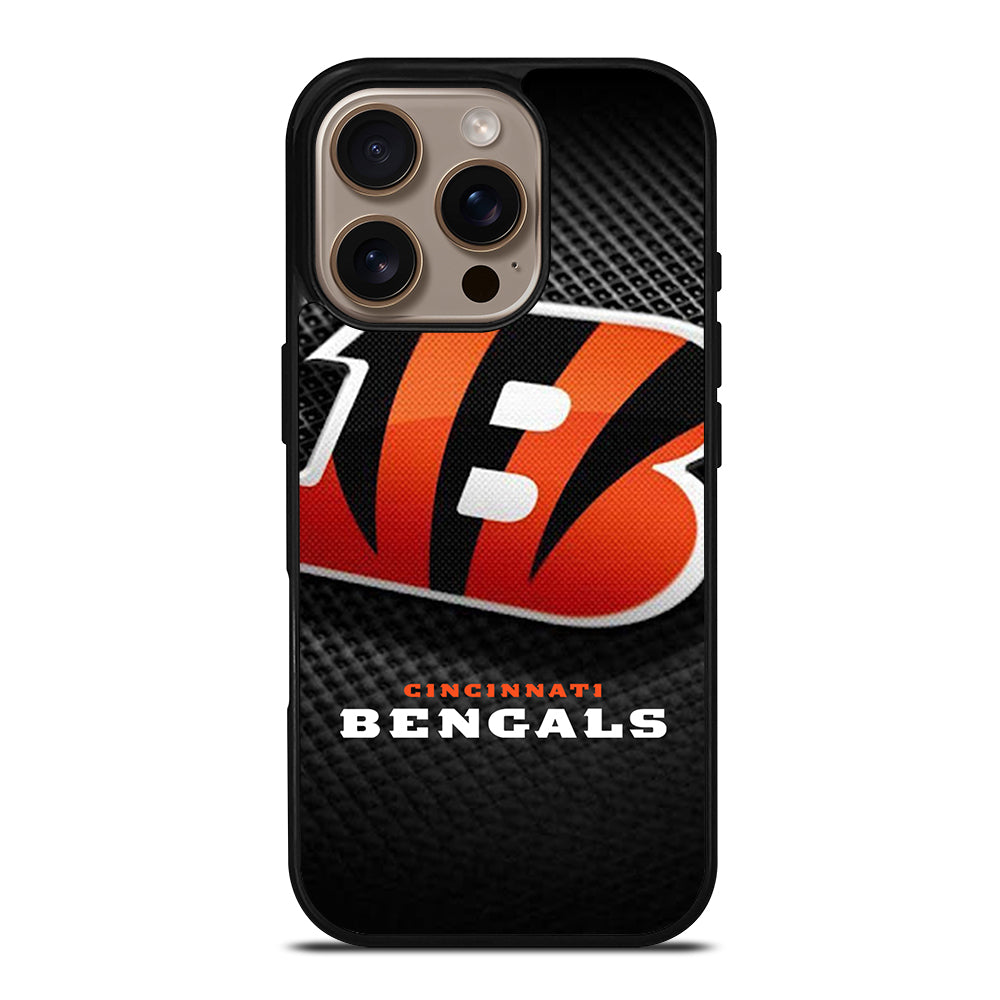 CINCINNATI BENGALS NFL LOGO 3 iPhone 16 Pro Case Cover