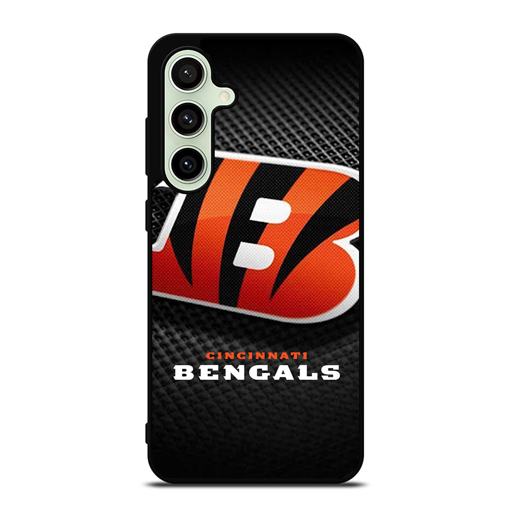 CINCINNATI BENGALS NFL LOGO 3 Samsung Galaxy S24 FE Case Cover