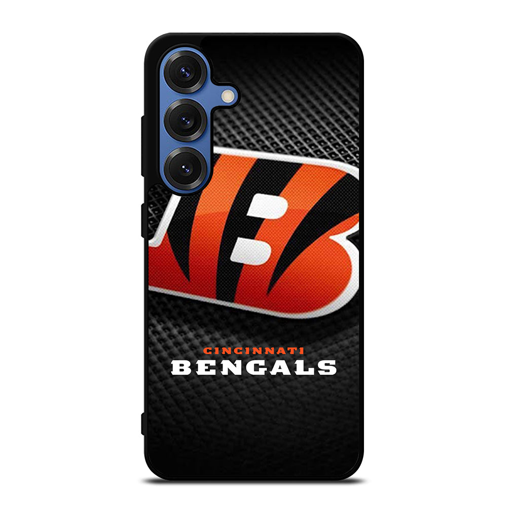 CINCINNATI BENGALS NFL LOGO 3 Samsung Galaxy S25 Case Cover