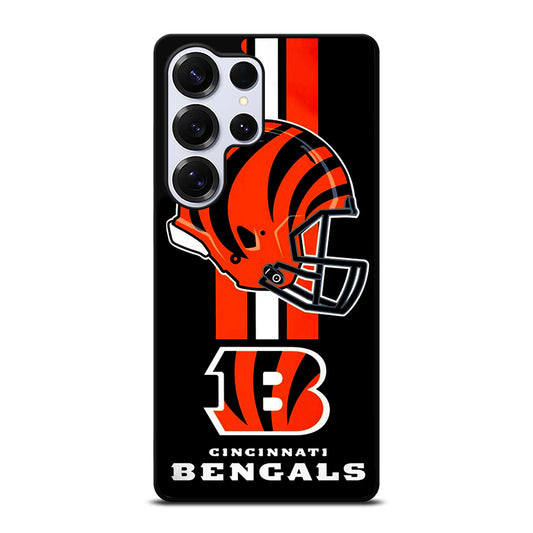 CINCINNATI BENGALS NFL LOGO 4 Samsung Galaxy S25 Ultra Case Cover