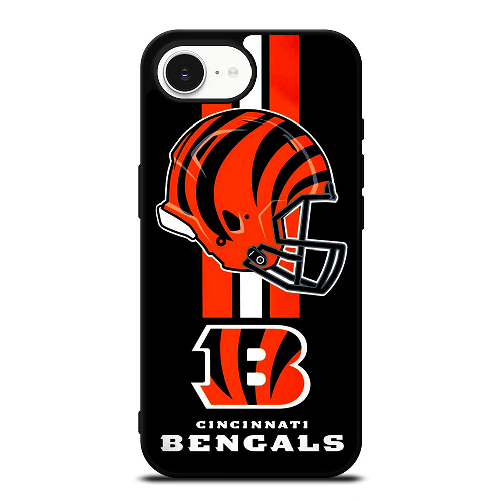 CINCINNATI BENGALS NFL LOGO 4 iPhone 16e Case Cover