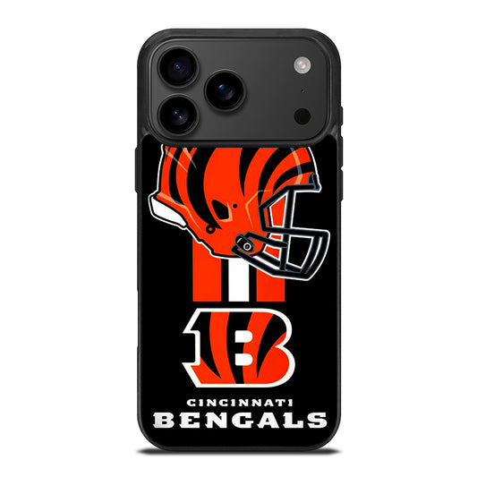 CINCINNATI BENGALS NFL LOGO 4 iPhone 17 Pro Max Case Cover