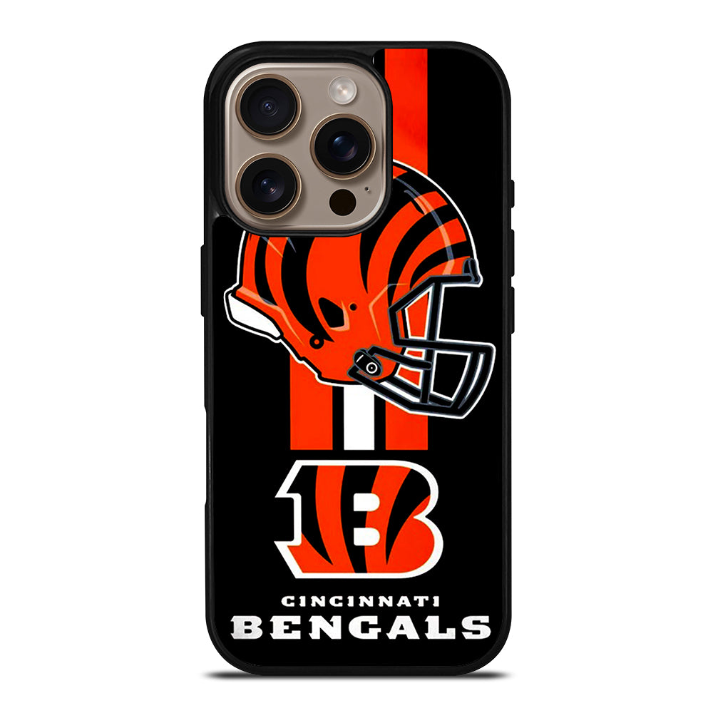 CINCINNATI BENGALS NFL LOGO 4 iPhone 16 Pro Case Cover