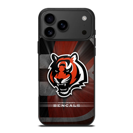 CINCINNATI BENGALS NFL LOGO iPhone 17 Pro Max Case Cover