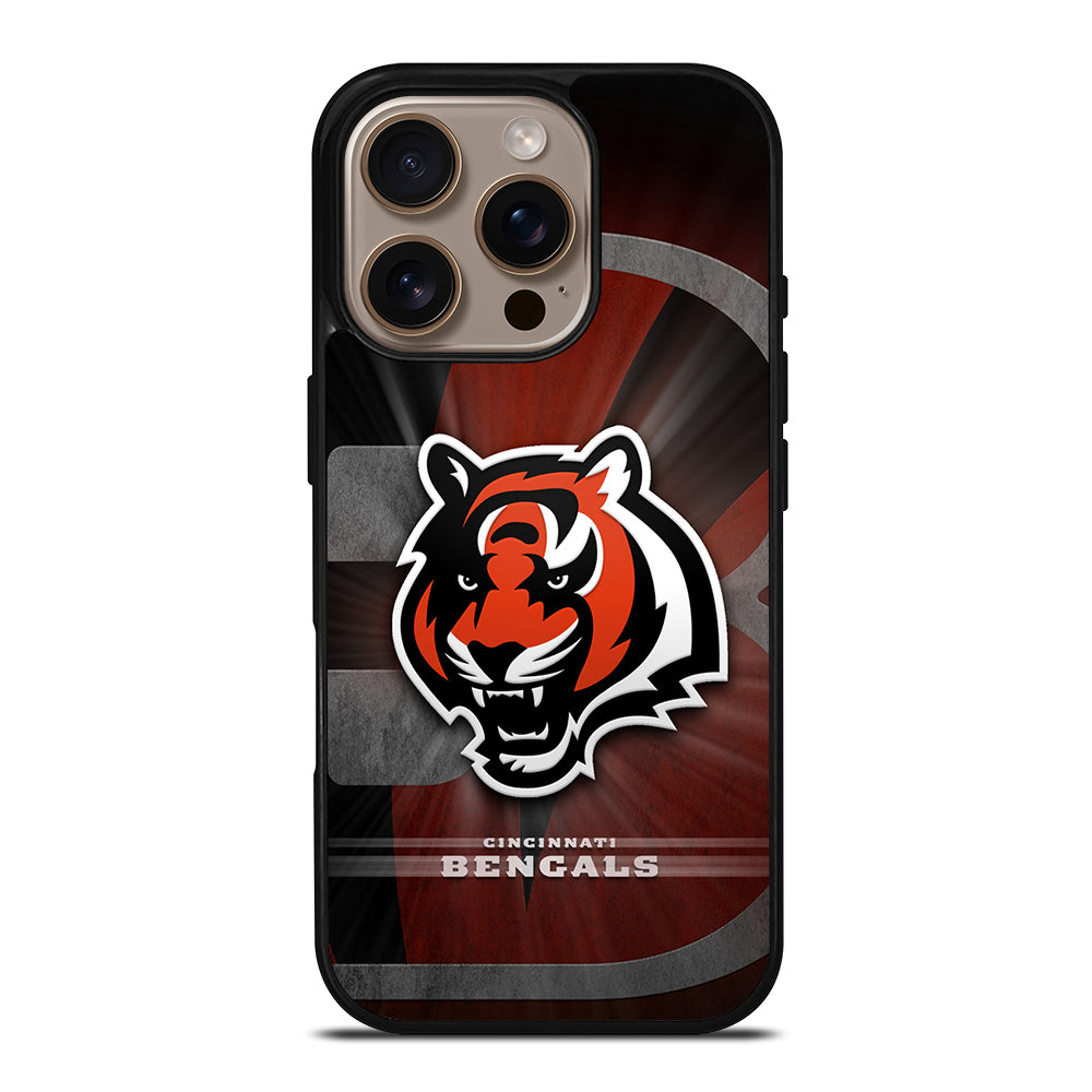 CINCINNATI BENGALS NFL LOGO iPhone 16 Pro Case Cover