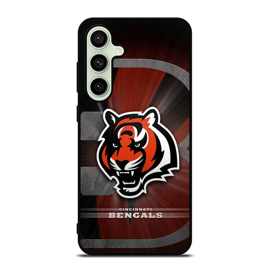 CINCINNATI BENGALS NFL LOGO Samsung Galaxy S24 FE Case Cover