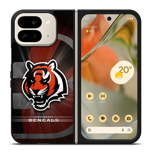 CINCINNATI BENGALS NFL LOGO Google Pixel 9 Pro Fold Case Cover