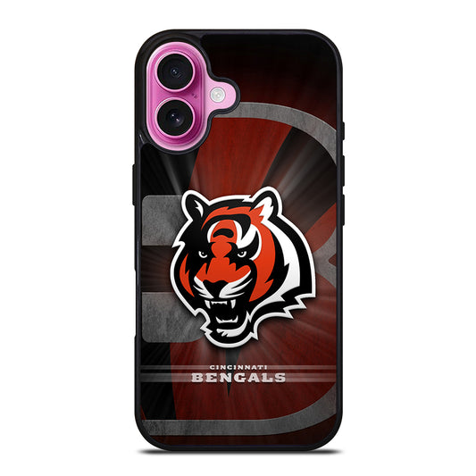 CINCINNATI BENGALS NFL LOGO iPhone 16 Plus Case Cover