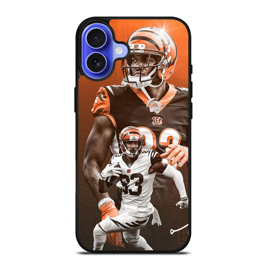 CINCINNATI BENGALS TYLER BOYD 3 iPhone 16 Case Cover