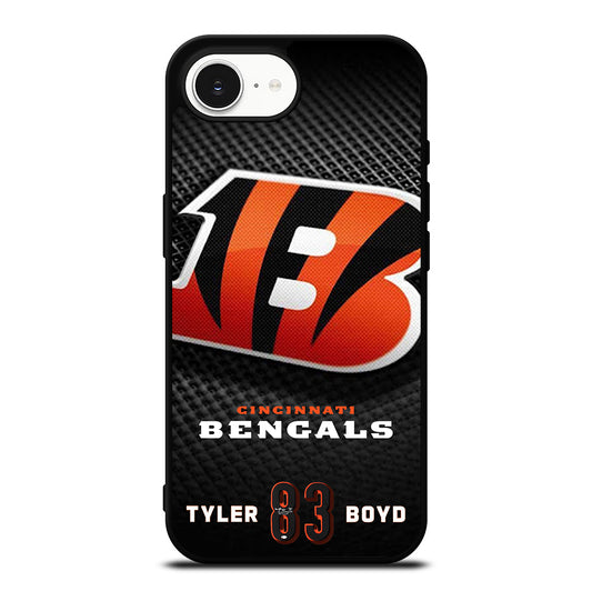 CINCINNATI BENGALS TYLER BOYD 83 iPhone 16e Case Cover