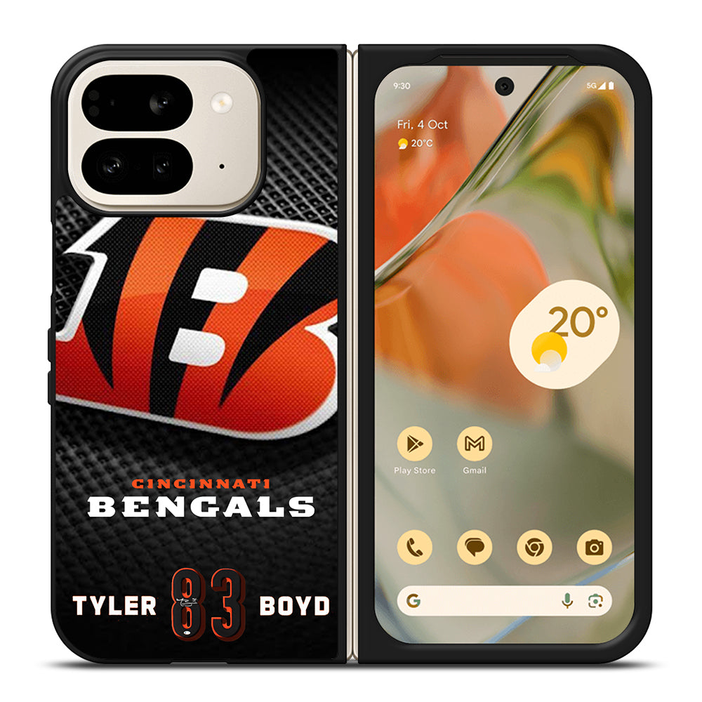 CINCINNATI BENGALS TYLER BOYD 83 Google Pixel 9 Pro Fold Case Cover