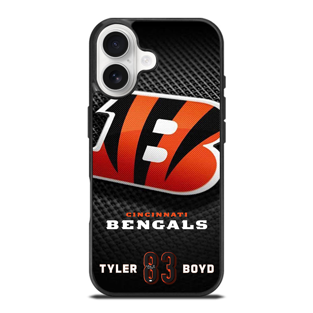 CINCINNATI BENGALS TYLER BOYD 83 iPhone 17 Case Cover