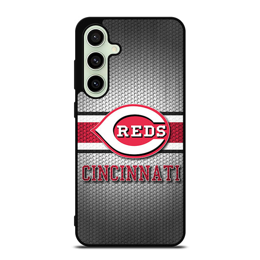 CINCINNATI REDS LOGO MLB 2 Samsung Galaxy S24 FE Case Cover