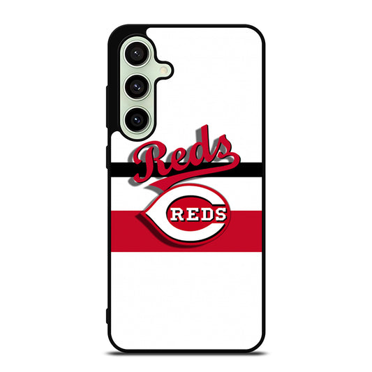 CINCINNATI REDS LOGO MLB 3 Samsung Galaxy S24 FE Case Cover