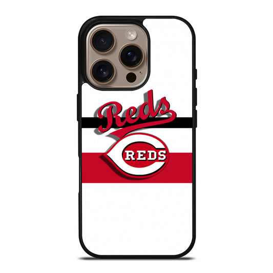 CINCINNATI REDS LOGO MLB 3 iPhone 16 Pro Case Cover