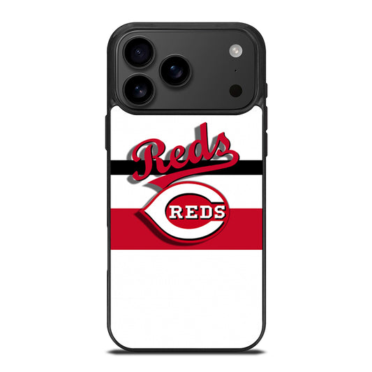 CINCINNATI REDS LOGO MLB 3 iPhone 17 Pro Max Case Cover