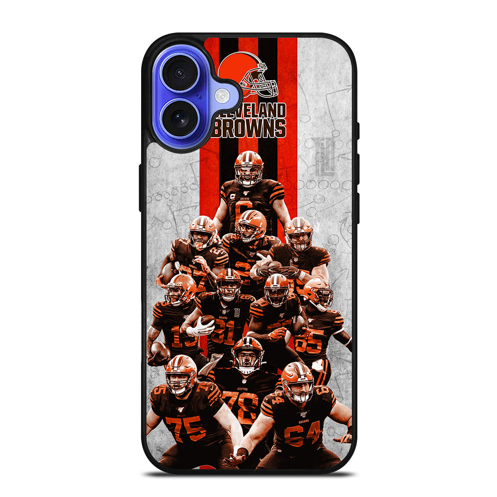 CLEVELAND BROWNS NFL LOGO 1 iPhone 16 Case Cover