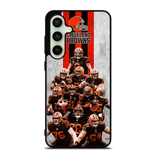 CLEVELAND BROWNS NFL LOGO 1 Samsung Galaxy S24 FE Case Cover