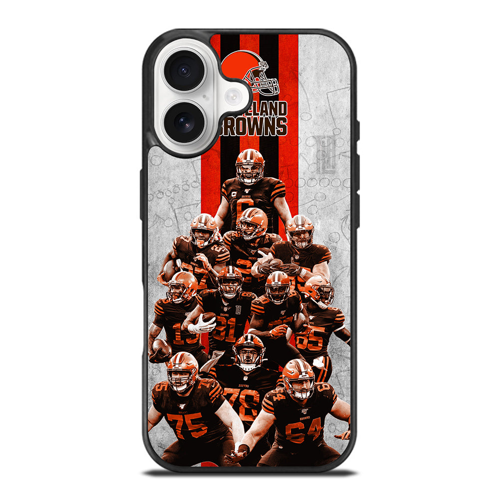 CLEVELAND BROWNS NFL LOGO 1 iPhone 17 Case Cover