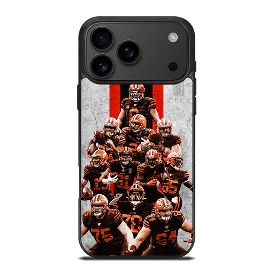 CLEVELAND BROWNS NFL LOGO 1 iPhone 17 Pro Max Case Cover