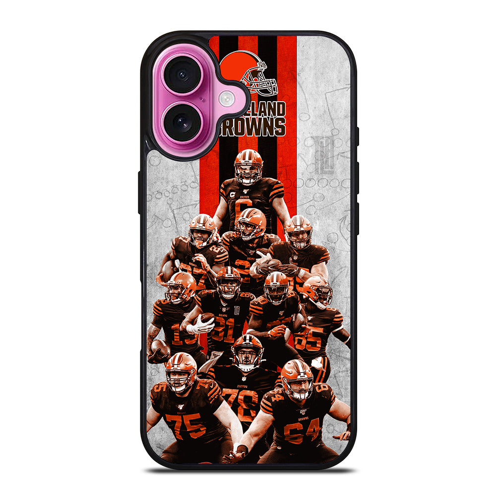 CLEVELAND BROWNS NFL LOGO 1 iPhone 16 Plus Case Cover