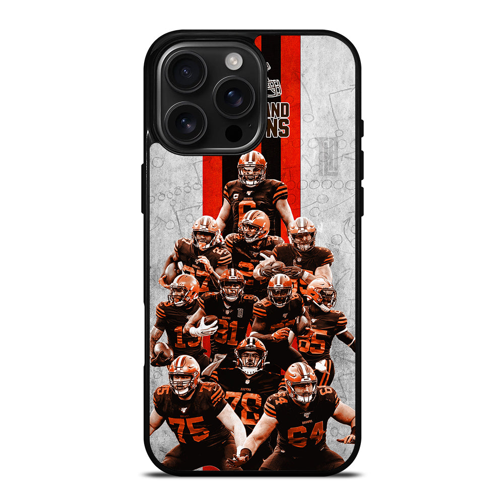 CLEVELAND BROWNS NFL LOGO 1 iPhone 16 Pro Max Case Cover