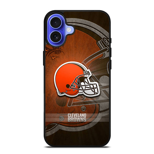 CLEVELAND BROWNS NFL LOGO 2 iPhone 16 Case Cover