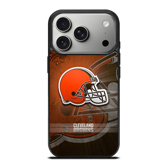 CLEVELAND BROWNS NFL LOGO 2 iPhone 17 Pro Case Cover