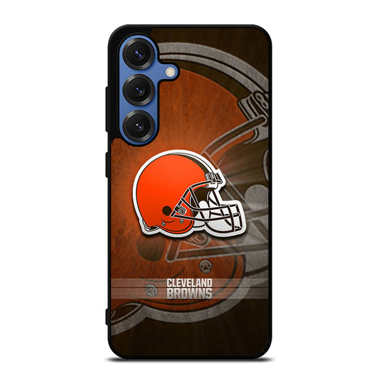 CLEVELAND BROWNS NFL LOGO 2 Samsung Galaxy S25 Case Cover