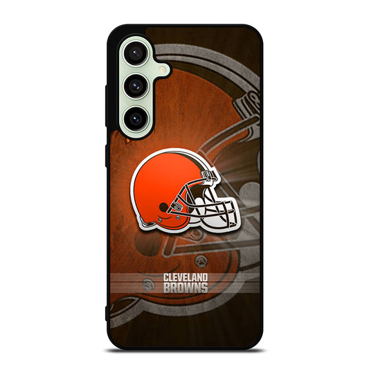 CLEVELAND BROWNS NFL LOGO 2 Samsung Galaxy S24 FE Case Cover