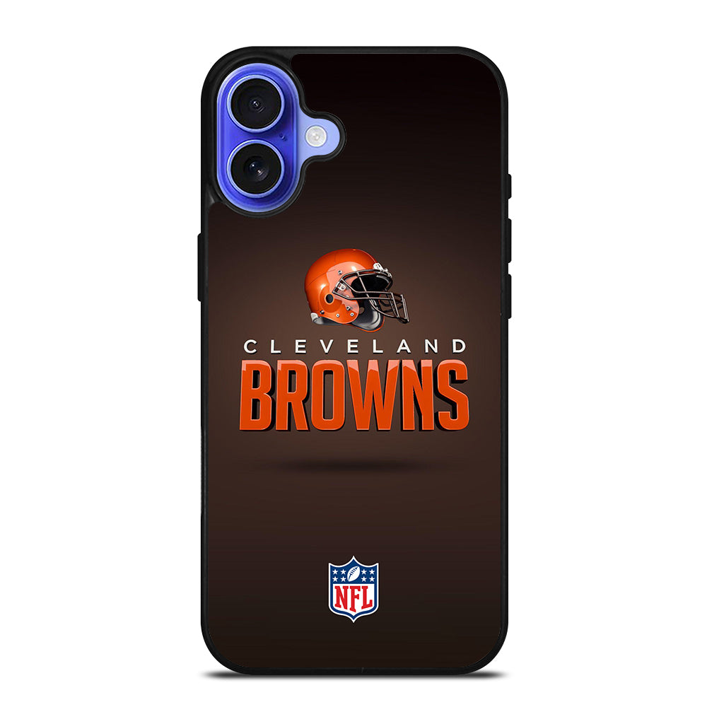 CLEVELAND BROWNS NFL LOGO 3 iPhone 16 Case Cover