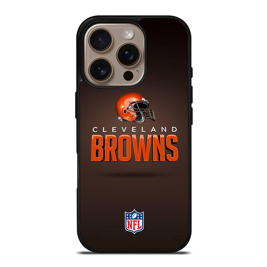 CLEVELAND BROWNS NFL LOGO 3 iPhone 16 Pro Case Cover