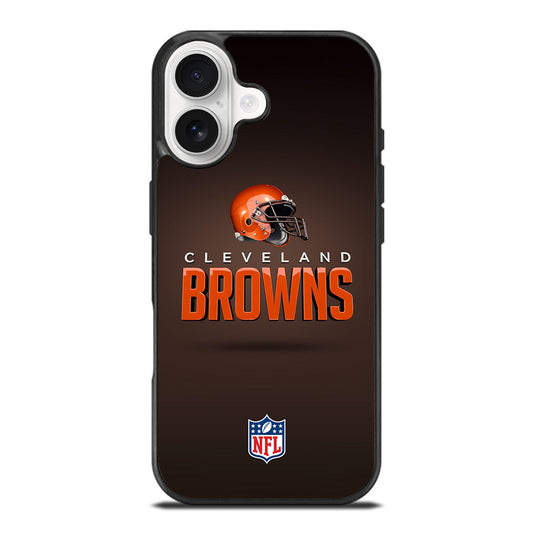 CLEVELAND BROWNS NFL LOGO 3 iPhone 17 Case Cover