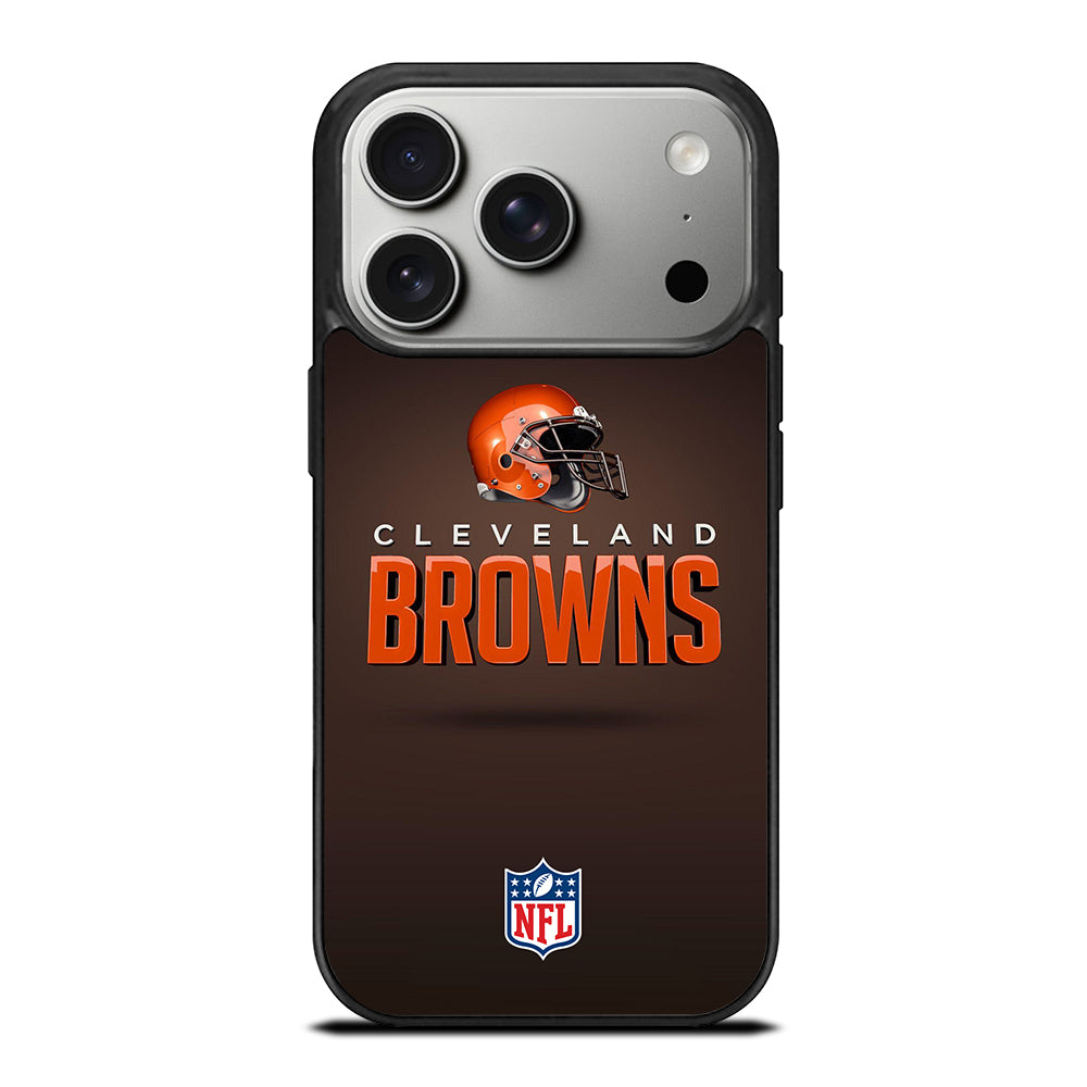 CLEVELAND BROWNS NFL LOGO 3 iPhone 17 Pro Case Cover