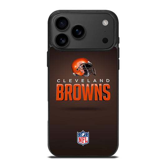 CLEVELAND BROWNS NFL LOGO 3 iPhone 17 Pro Max Case Cover