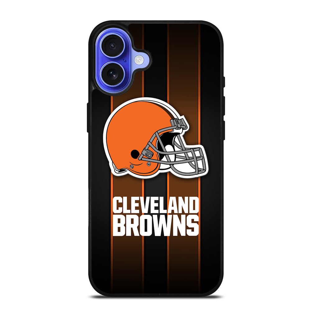 CLEVELAND BROWNS NFL LOGO 4 iPhone 16 Case Cover