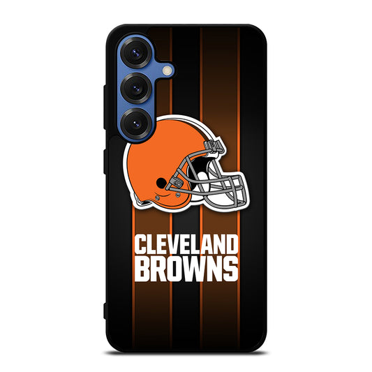 CLEVELAND BROWNS NFL LOGO 4 Samsung Galaxy S25 Case Cover