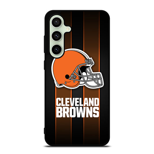 CLEVELAND BROWNS NFL LOGO 4 Samsung Galaxy S24 FE Case Cover