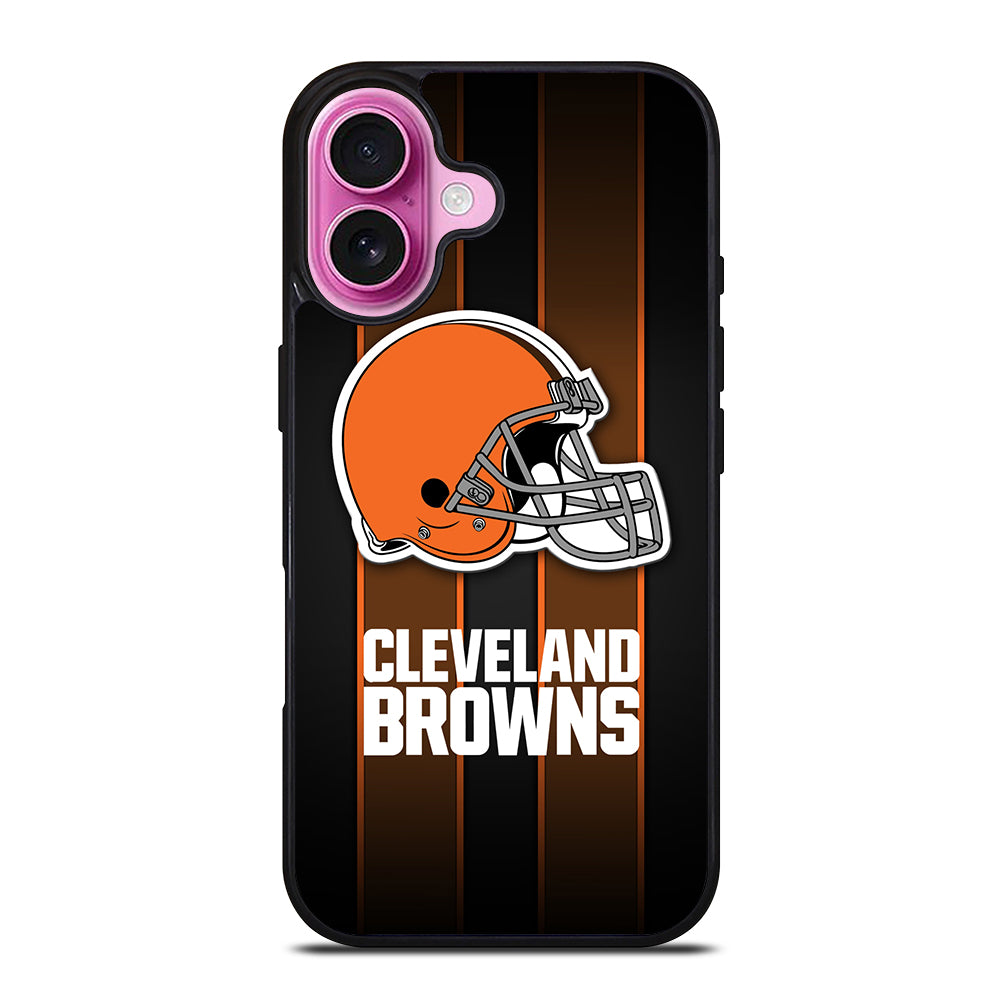 CLEVELAND BROWNS NFL LOGO 4 iPhone 16 Plus Case Cover
