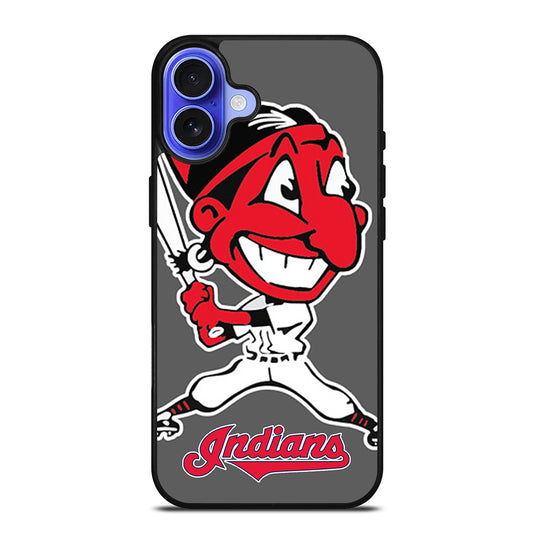 CLEVELAND INDIANS BASEBALLL iPhone 16 Case Cover