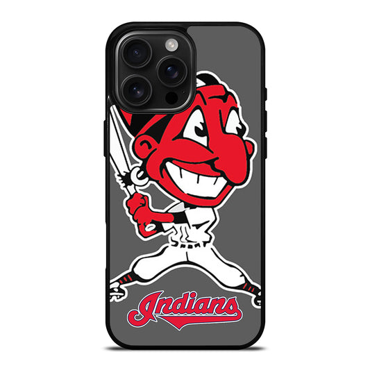 CLEVELAND INDIANS BASEBALLL iPhone 16 Pro Max Case Cover